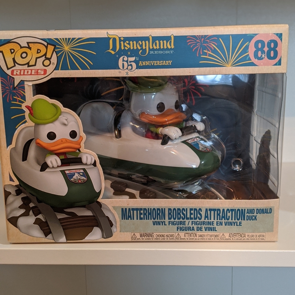 Matterhorn bobsled attraction funko pop